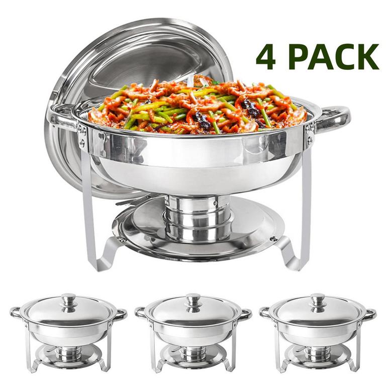 IMACONE 5QT CHAFER SET 4PK
