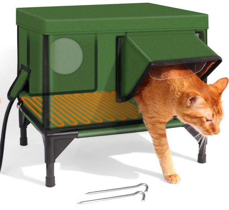 JLSAME S CAT HEATED HOUSE