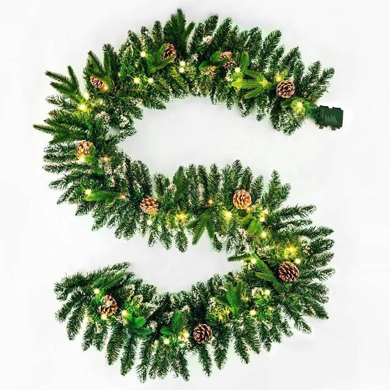 YUFAPA 9FT CHRISTMAS GARLAND