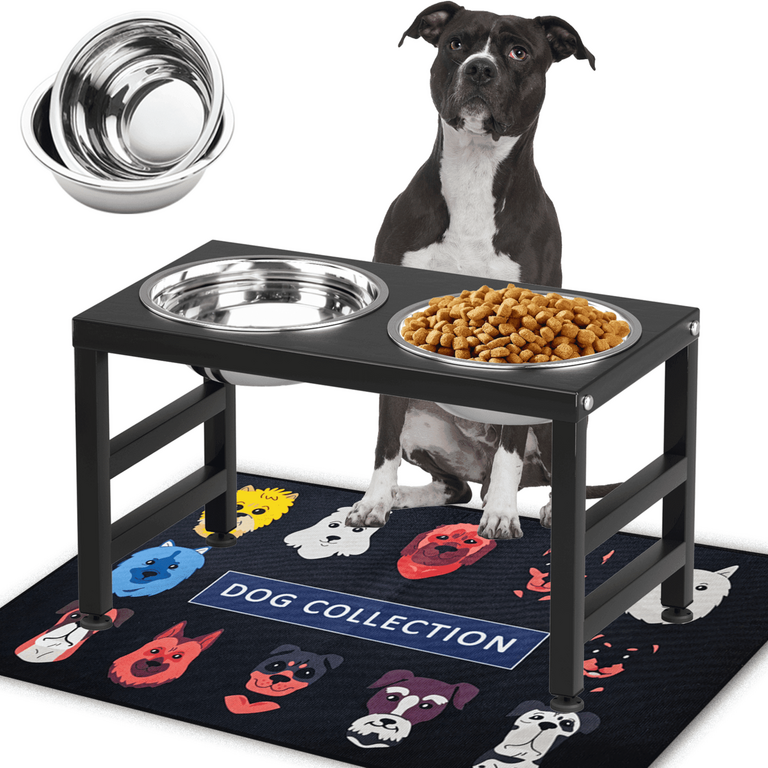 SHAINFUN DOG BOWL STAND 10IN