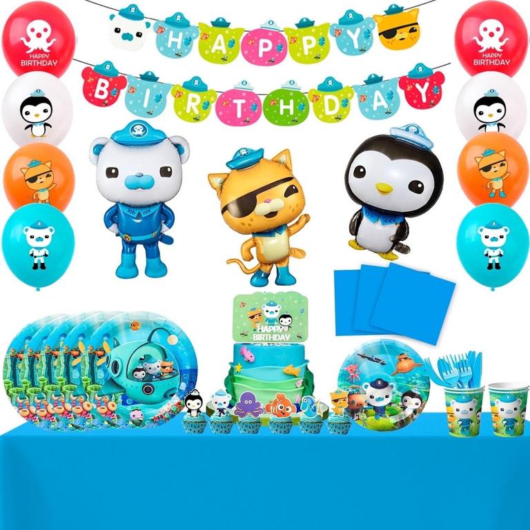 PARTEBLOON OCTONAUTS BIRTHDAY DECOR SET