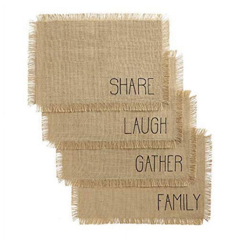 ELRENE FARMHOUSE PLACEMATS SET OF 4