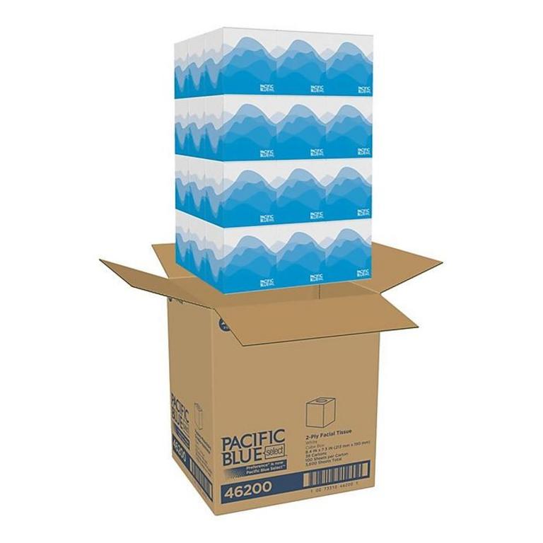 PACIFIC BLUE SELECT TISSUE BOXES 36PK