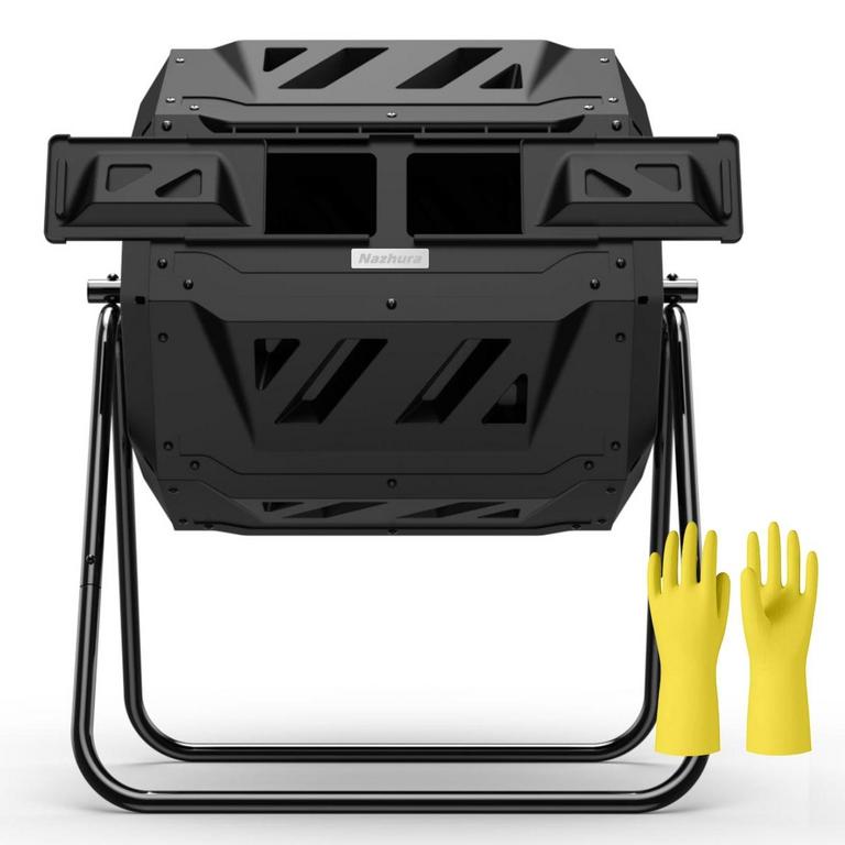 NAZHURA 43 GALLON COMPOST TUMBLER