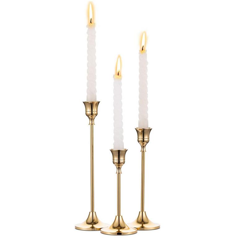 NUPTIO CANDLESTICK HOLDERS 3PK