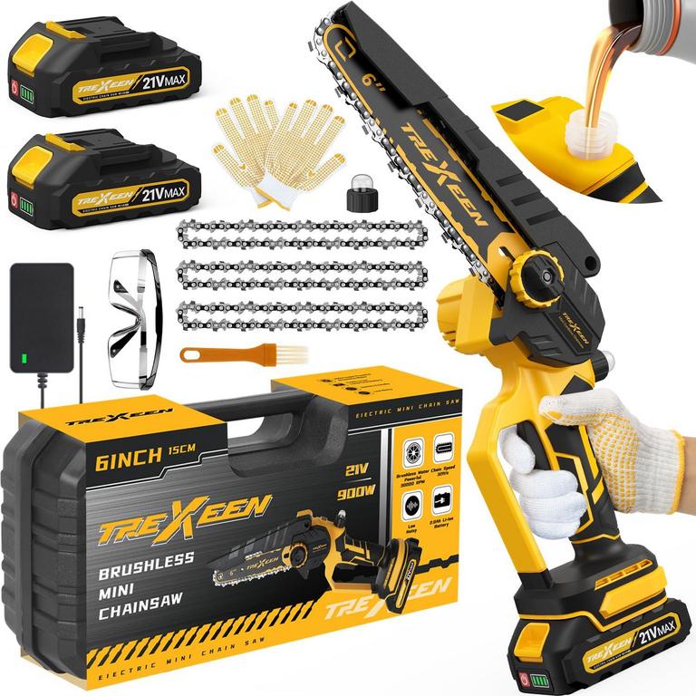 TREXEEN 6IN MINI CHAINSAW
