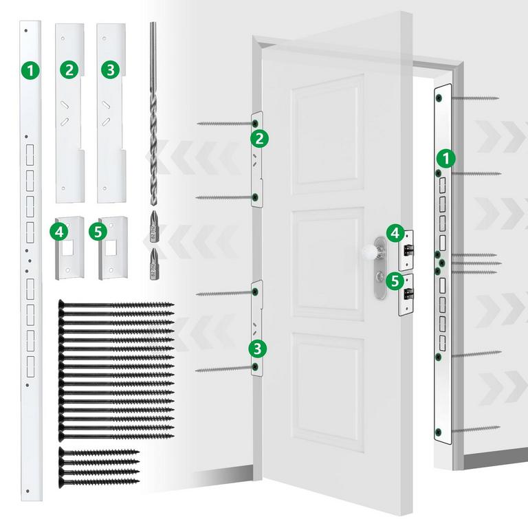 BORROOMMN 46IN DOOR REINFORCEMENT SET