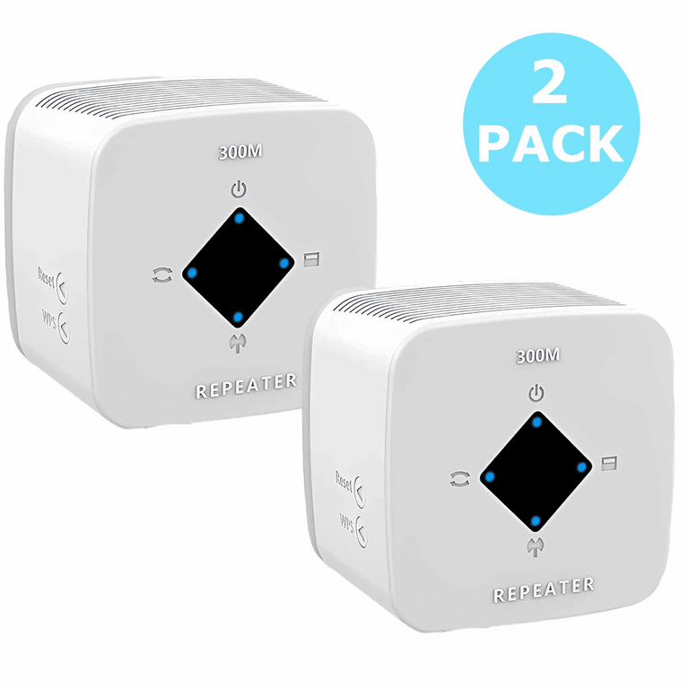 AUZUI WIFI EXTENDER 6500SQFT 2PK