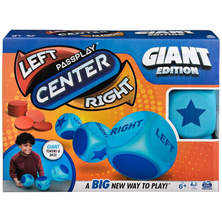 SPIN MASTER GIANT LEFT CENTER RIGHT GAME