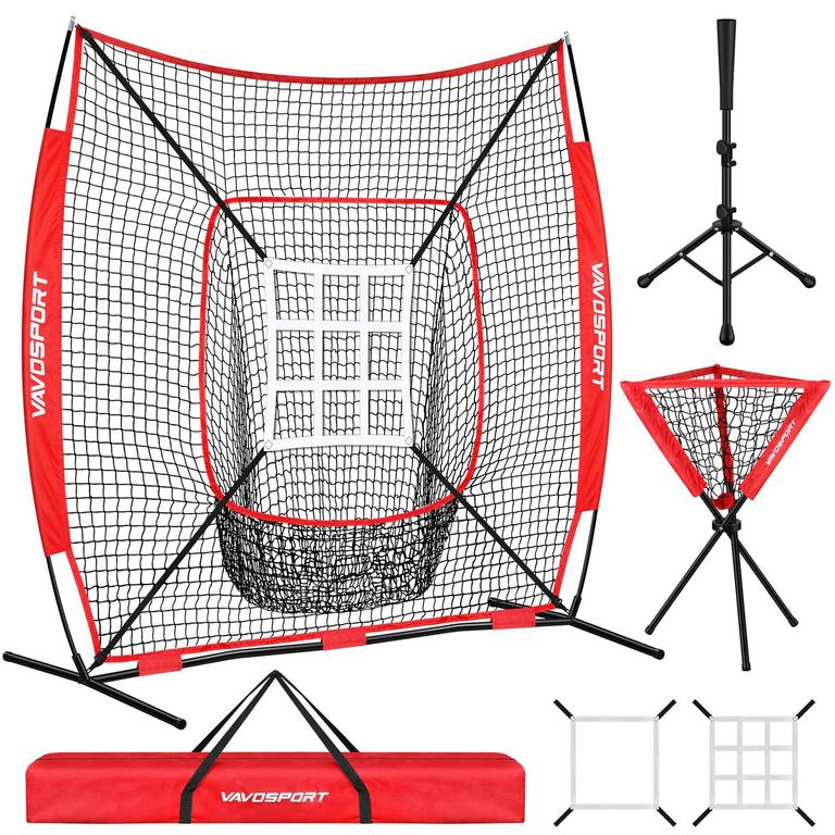 VAVOSPORT 7X7 FT BASEBALL NET