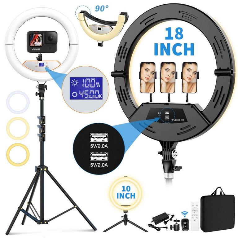 POLYPOWER 18IN RING LIGHT