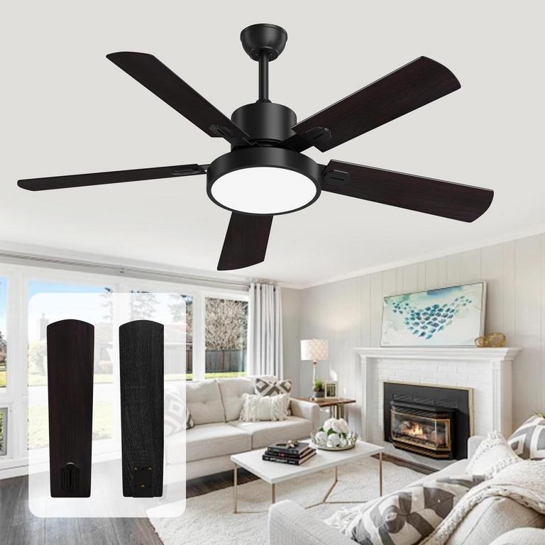 CLUGOJ 52IN CEILING FAN W/ LIGHT