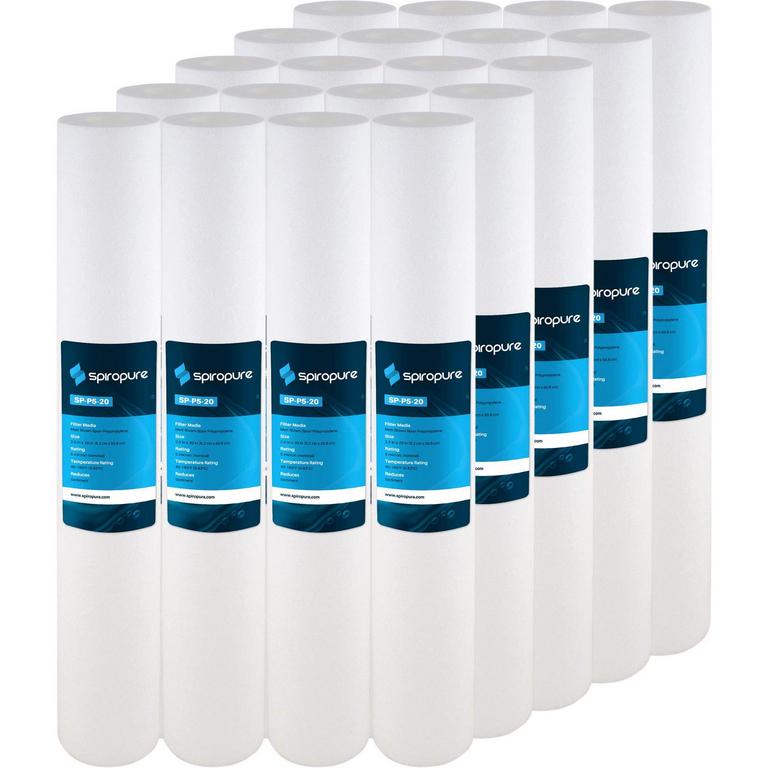 SPIROPURE 20IN WATER FILTERS 20PK