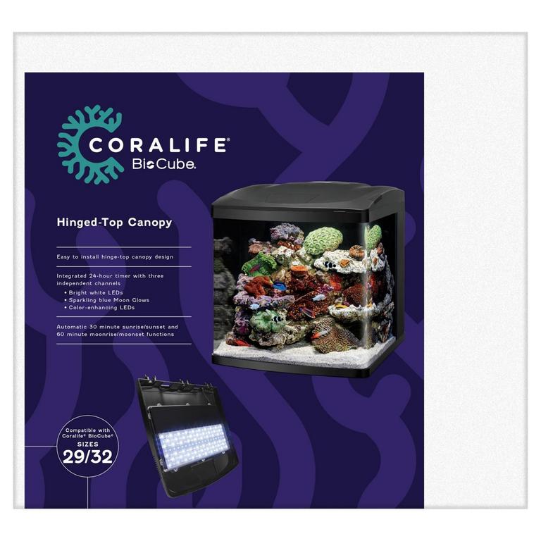 CORALIFE 29/32GAL AQUARIUM LID CANOPY