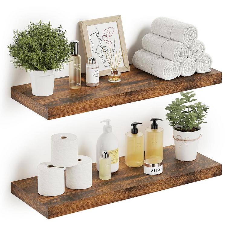 VIVELOVE 24IN FLOATING SHELVES 2PK