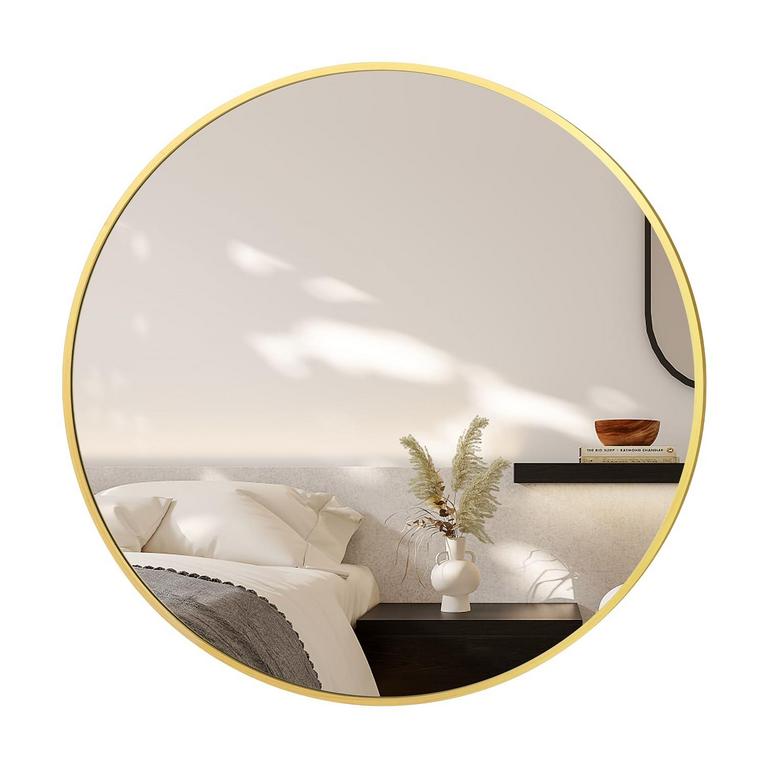 PUZONJIG 24IN GOLD MIRROR
