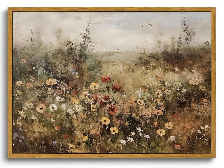 OIQARTOIQ VINTAGE WALL ART 12IN X 16IN