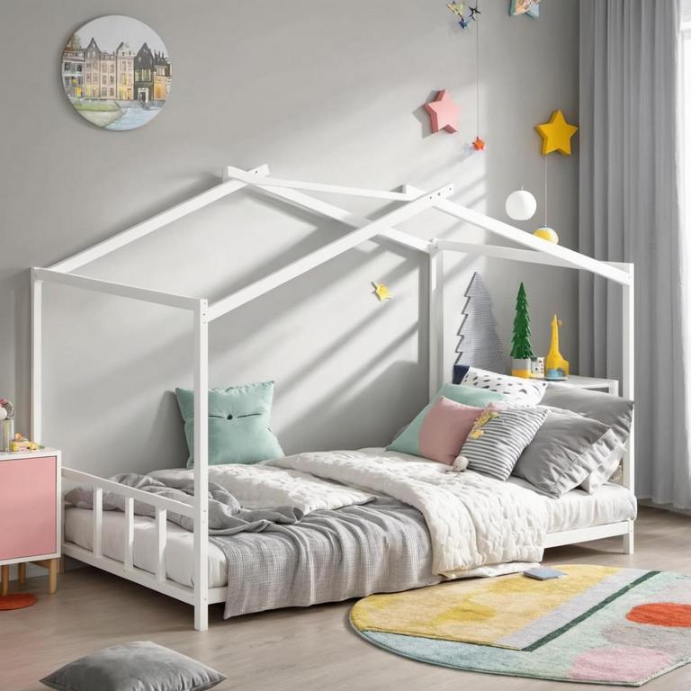 UOCFYK TWIN SIZE FLOOR BED