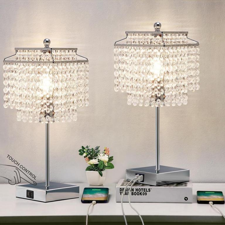 NATYSWAN SET OF 2 LAMPS 17.6"