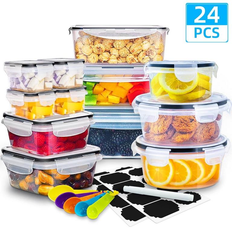 GPED 24PCS FOOD STORAGE SET