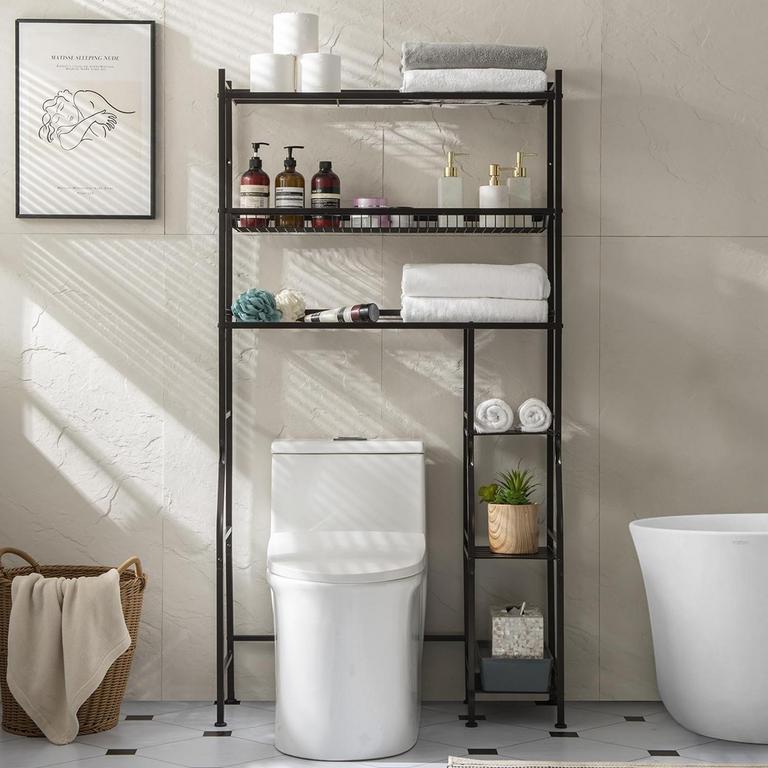 LAUREN HAROLD OVER TOILET STORAGE RACK