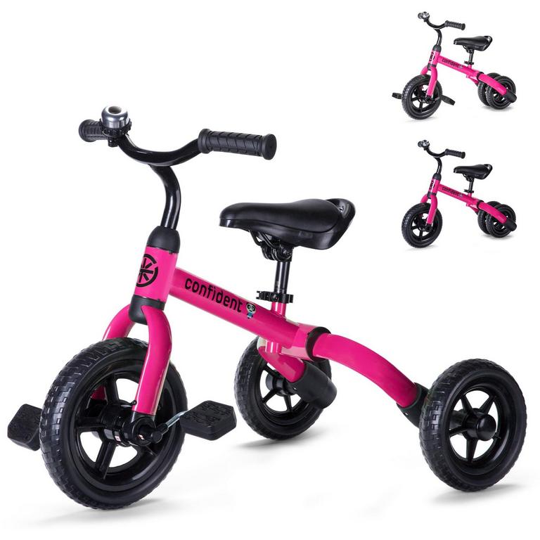 WDMIYA 3IN1 TRICYCLE PINK