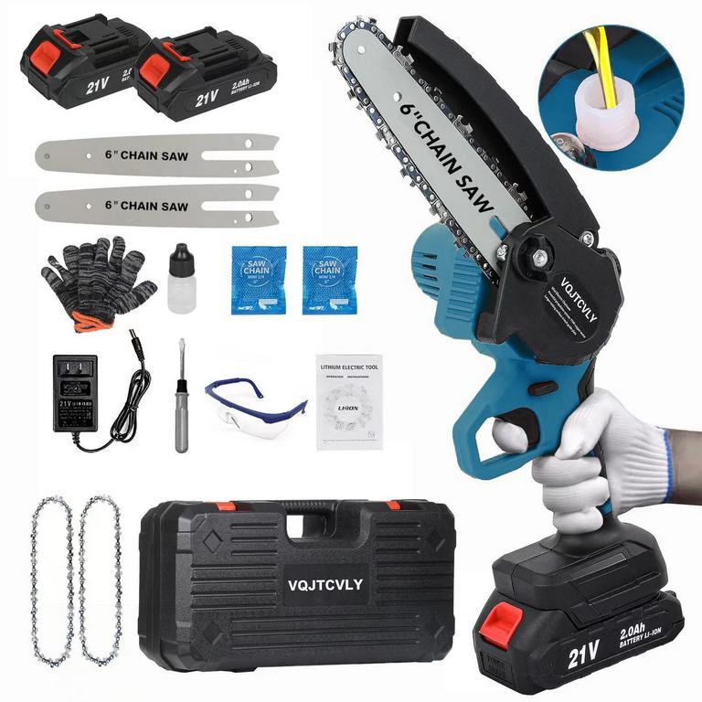 VQJTCVLY 6IN MINI CHAINSAW
