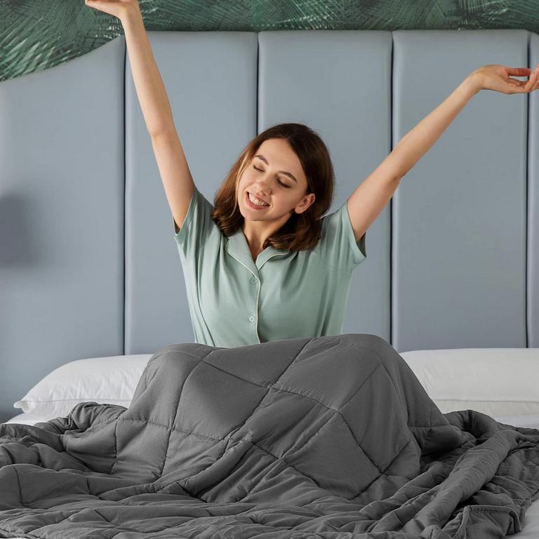 CYMULA 15LB QN WEIGHTED BLANKET