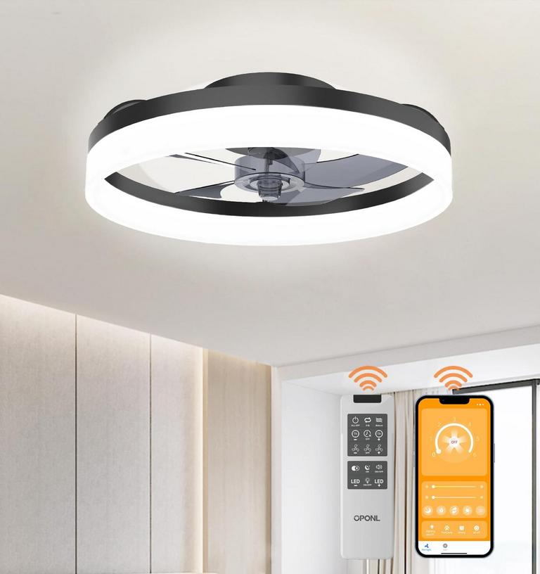 OPONL 19.7IN CEILING FAN W/ LIGHT