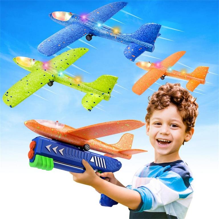 GROWSLY 12.6IN AIRPLANE TOYS 3PK