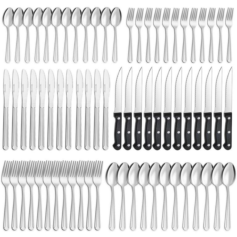BESTDIN 72PC SILVERWARE SET