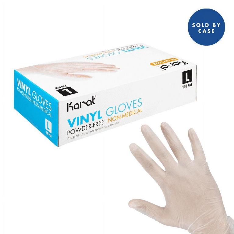 KARAT VINYL GLOVES L 1000CT