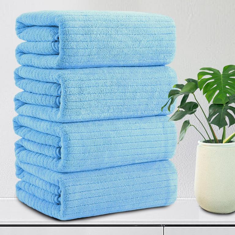 GREEN ESSEN OVERSIZED TOWELS 4PK