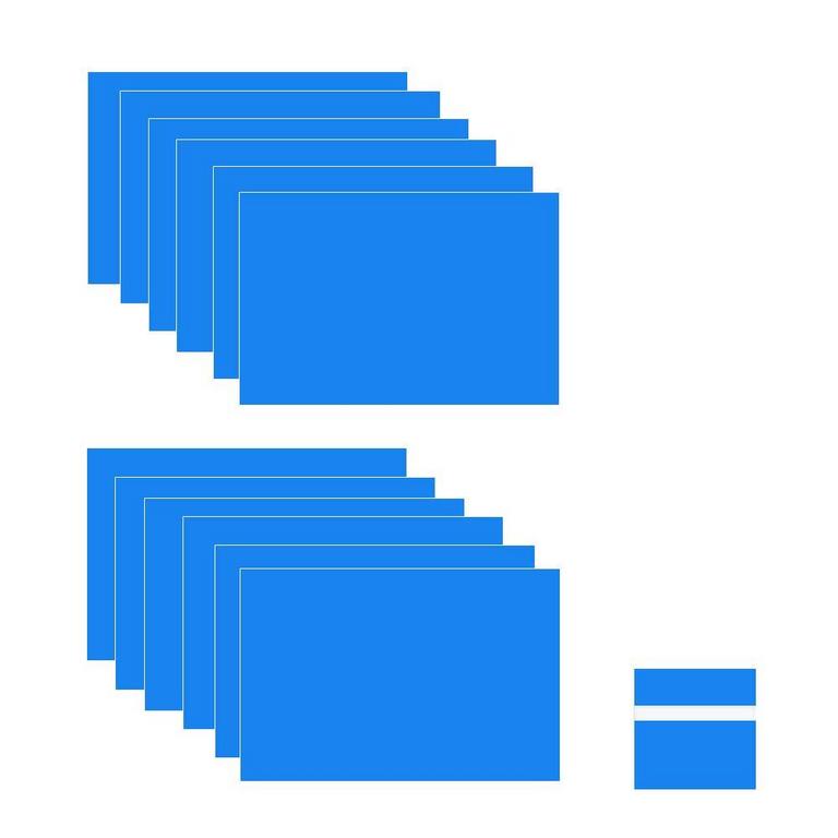 12PK ENGRAVING BLANK SHEETS
