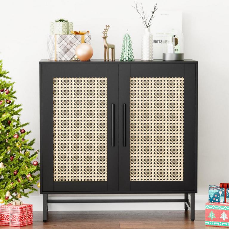 VRULLU NATURAL RATTAN CABINET