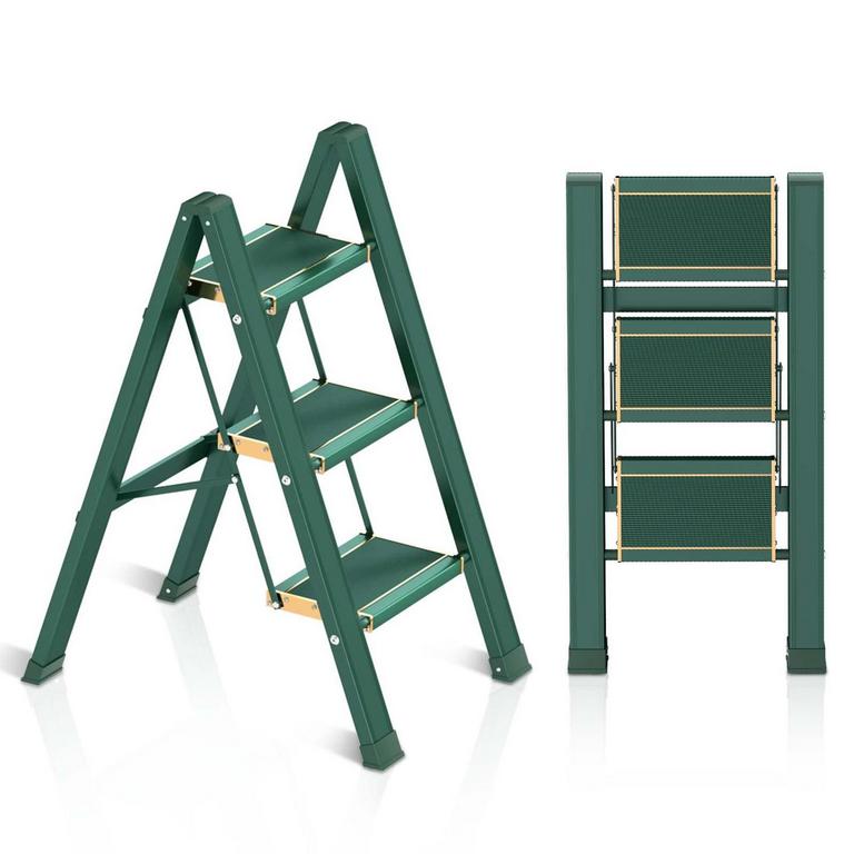 BAFEN 3-STEP LADDER GREEN