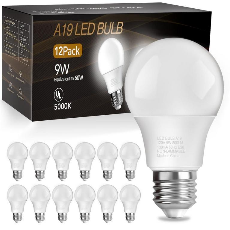 DAYBETTER 12PK LED BULBS