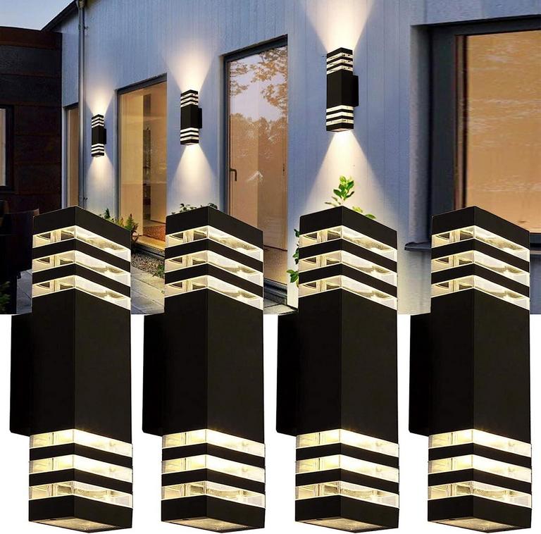 SUPERYOFO 15IN WALL LIGHTS 4PK