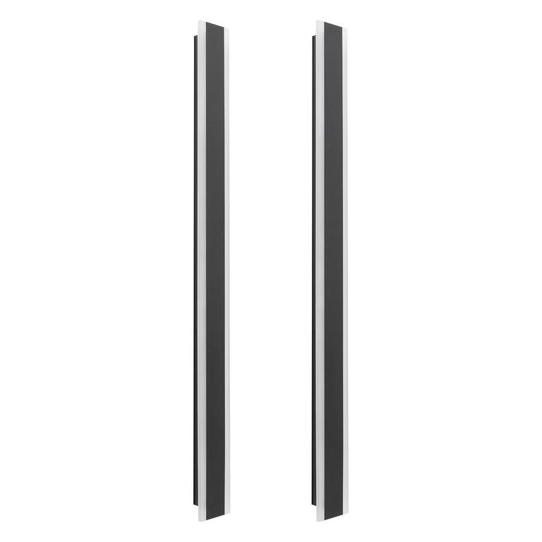 RIQUIPAI 3.28FT RGB WALL LIGHTS 2PK