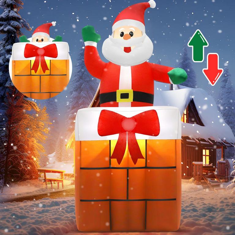 FIRSTNESS 5.6FT SANTA INFLATABLE