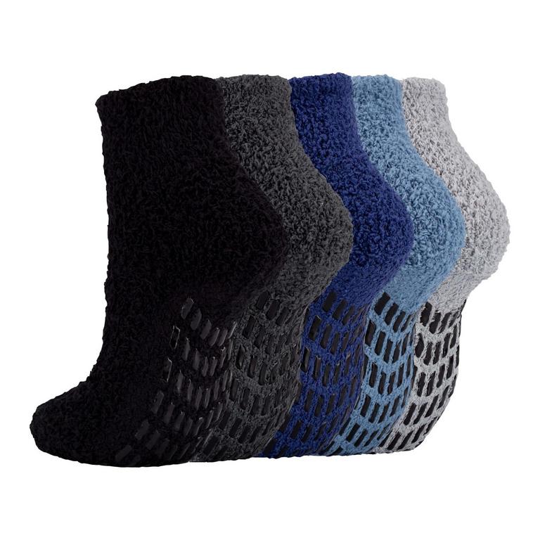 BRESLATTE WOMENS SLIPPER SOCKS SZ 6-12 5PK