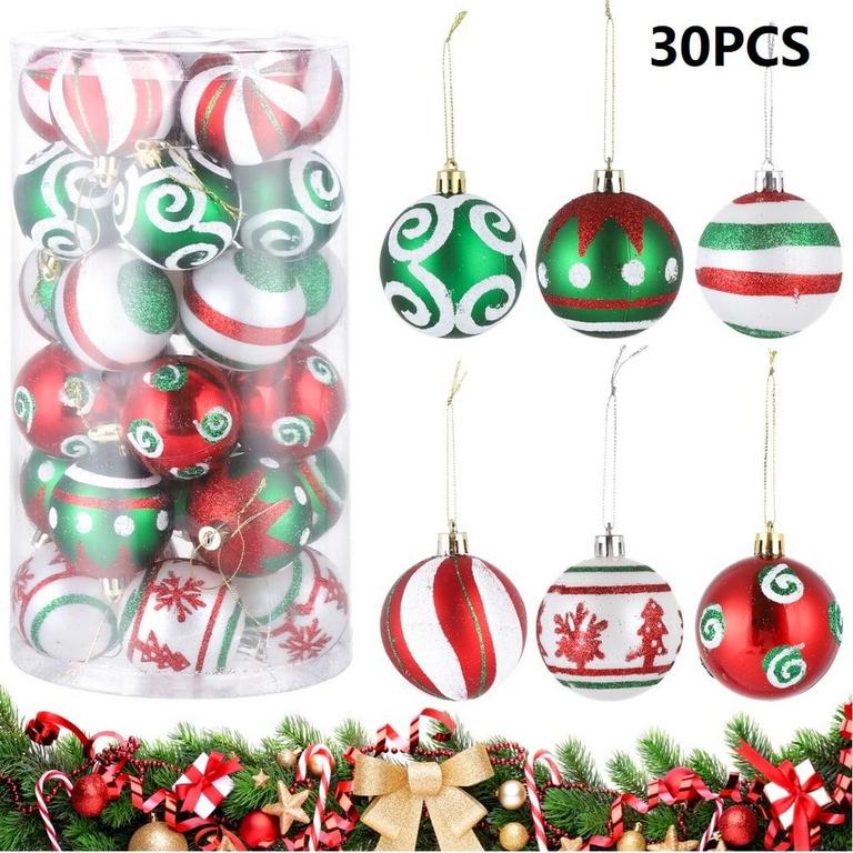 PEAOY 30PCS 2.36IN ORNAMENTS