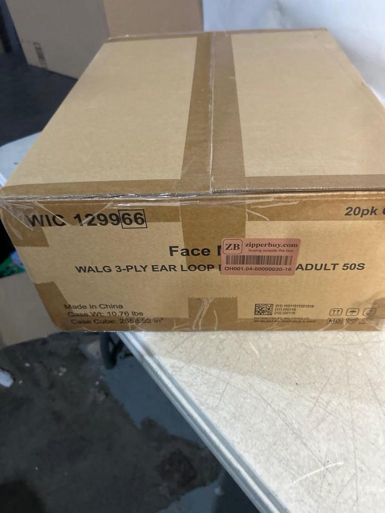 20 WALGREENS 50PK EAR LOOP MASKS