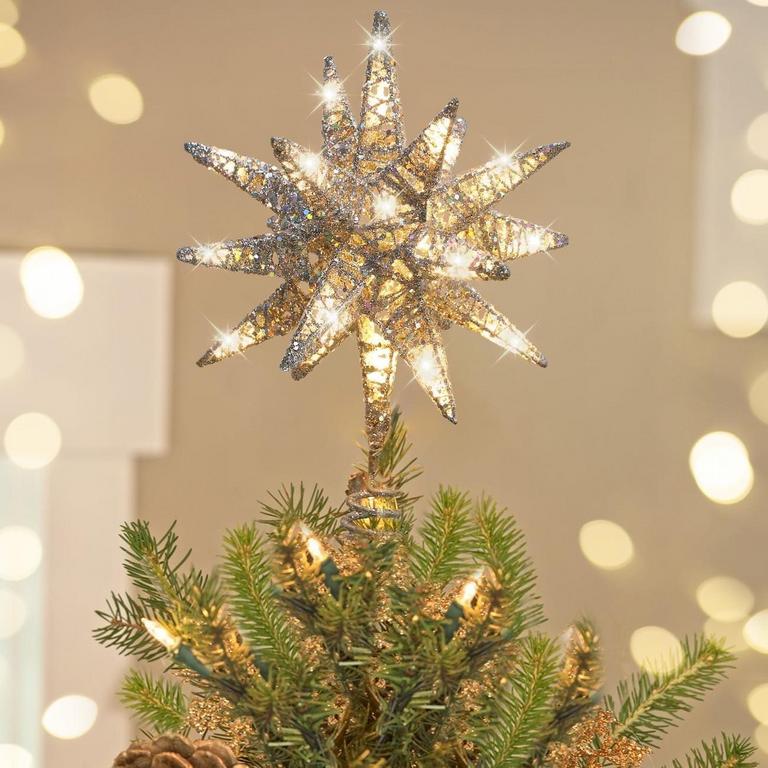 LUXSPIRE 3D STAR TREE TOPPER