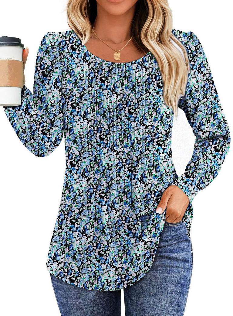 FANTASLOOK WOMENS L LONG SLEEVE TOP