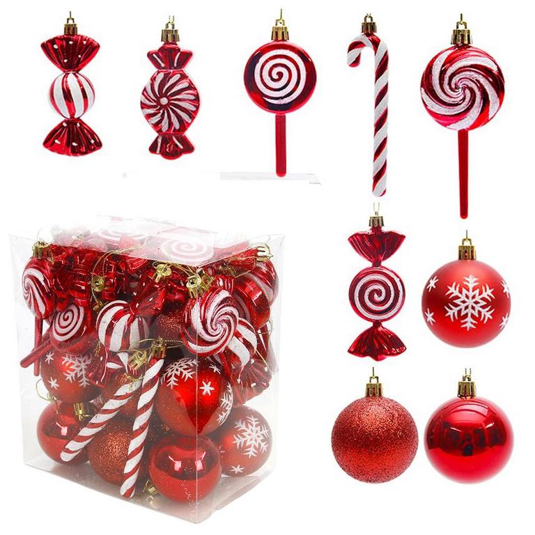 OHMAPAO 36 PCS ORNAMENTS