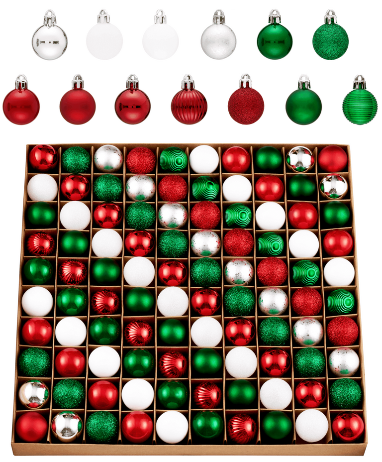VALERY MADELYN 100CT ORNAMENTS