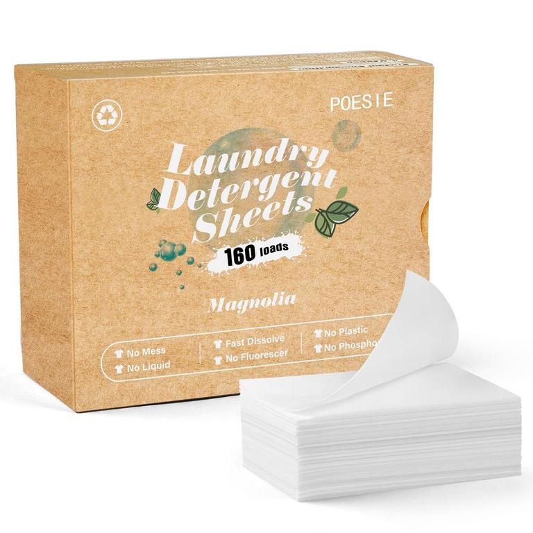 POESIE LAUNDRY DETERGENT SHEETS 160PK