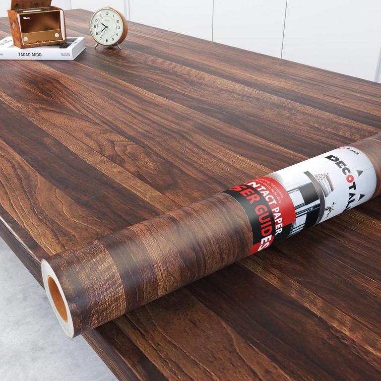 DECOTALK 30IN X 120IN WALNUT CONTACT PAPER