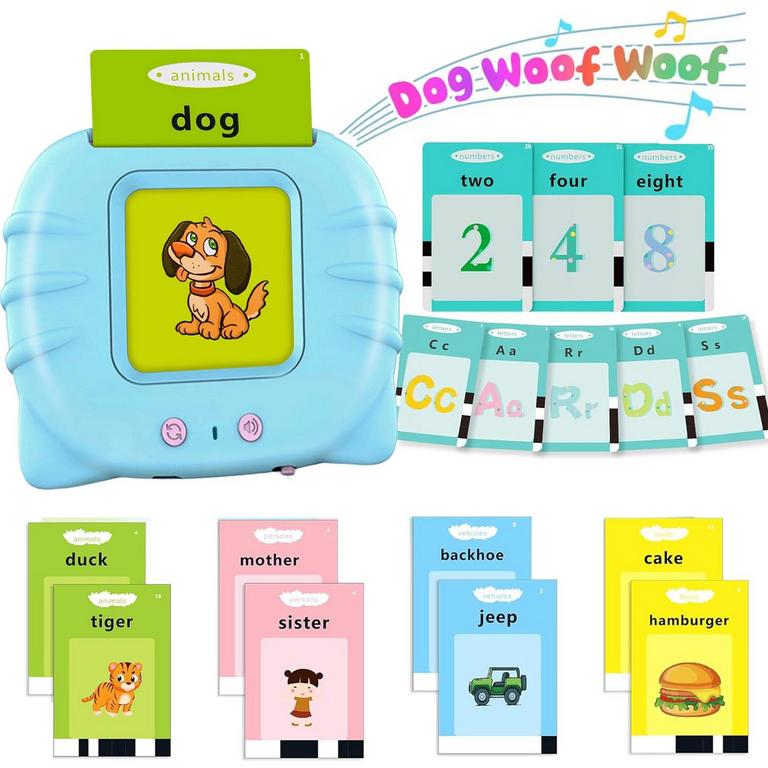 BESSNINI TOYS FOR KIDS TALKING FLASH CARD SET